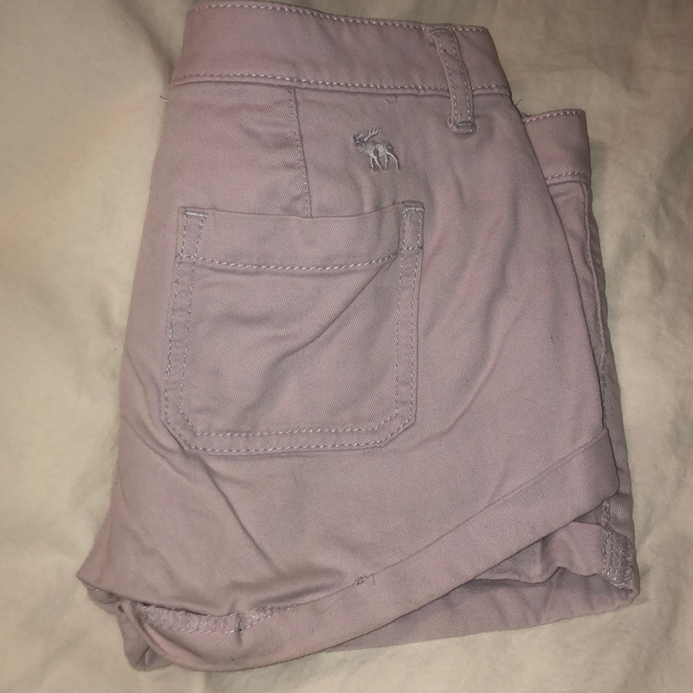 ABERCROMBIE light purple shorts